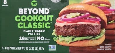 Cookout Classic Plant-Based Patties