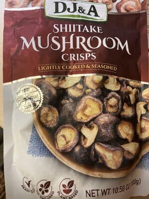 Shiitake Mushroom Crisps