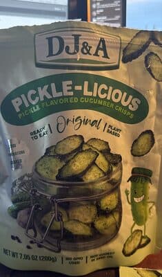 Pickle-licious Original Pickle Flavored Cucumber Crisps
