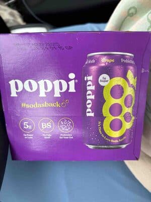 Poppi Grape Soda