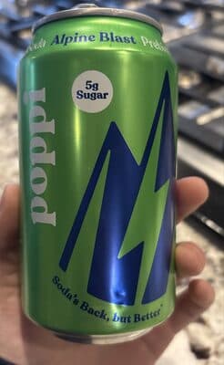 Alpine Blast Prebiotic Soda