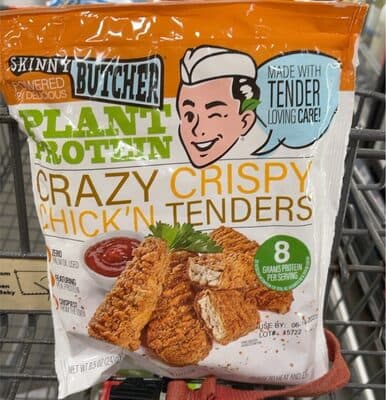 Crazy crispy chick’n tenders