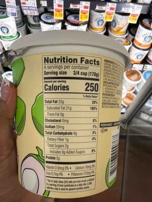 Vanilla Coconut Yogurt
