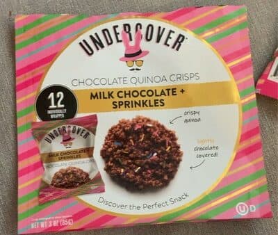 Chocolate Quinoa Crisps