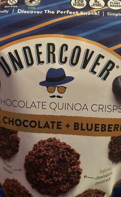 Chocolate Quinoa Crisp - Dark Chocolate + Blueberries