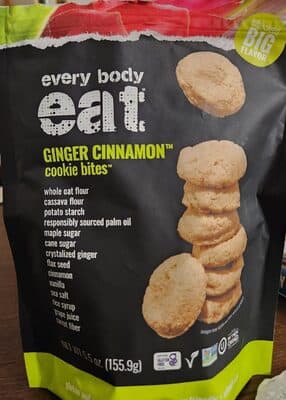 Ginger Cinnamon Cookie Bites