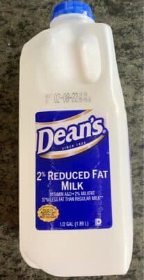 Reduced Fat Milk