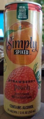 Simply Spiked Strawberry Pwach