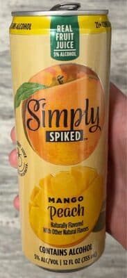 Simply Spiked Mango Peach
