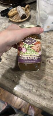Chicken Bone Broth Shiitake Sage Shallot