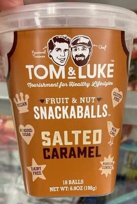 Salted caramel Fruit & Nut Snackballs