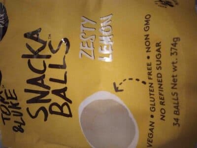 Zesty Lemon Snack Balls
