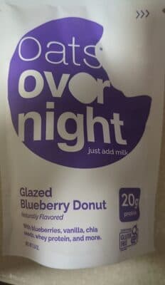 Glazed Blueberry Donut