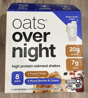 High protein oatmeal shakes