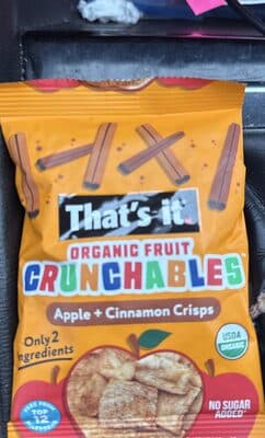 Apple + Cinnamon Crisps