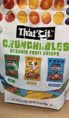 Crunchables Organic Fruit Crisps