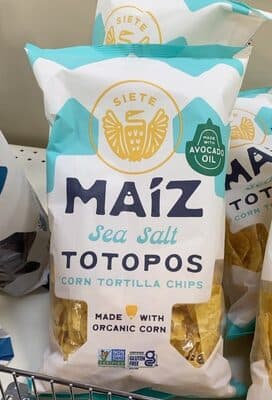 Maiz Sea Salt Totopos