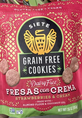 Fresas con Crema Grain Free Cookies