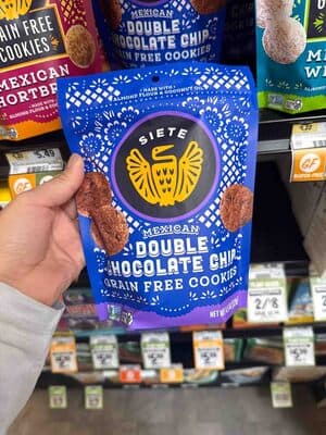 Mexican Double Chocolate Chip Grain Free Cookies