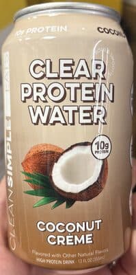 Clear Protein Water Coconut Crme