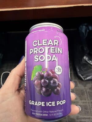 Clear Protein Soda