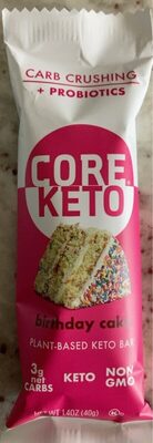 Core Keto Birthday Cake