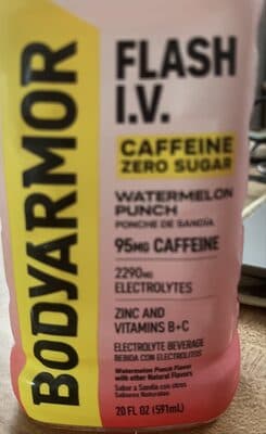 Flash IV - zero sugar/caffeine