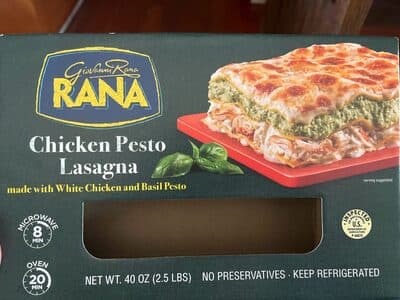 Chicken Pesto Lasagna