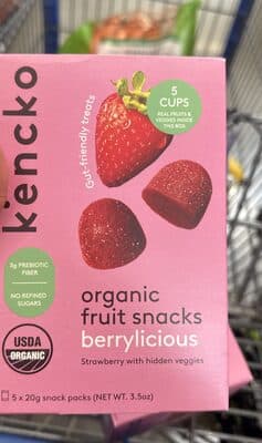 Organic Fruit Snacks