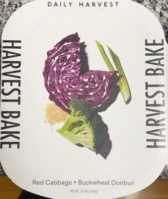 Red cabbage & buckwheat donburo