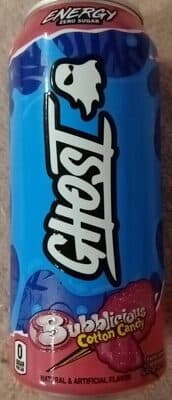 Bubblicious Cotton Candy Energy Drink