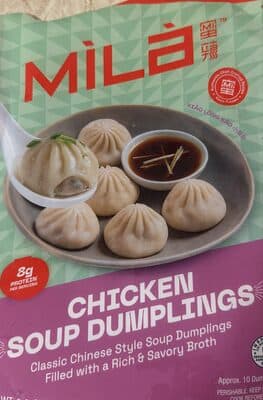 Chicken soup dumplings