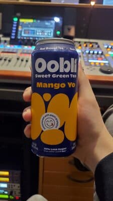 Oobli Sweet Green Tea Mango Yo