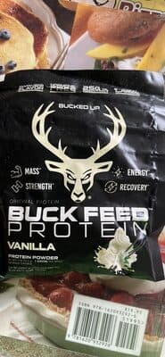 Buck Feed Protein Vanilla Protein Powder