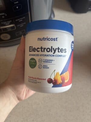 Electrolytes Advanced Hydration Complex Fruit Punch
