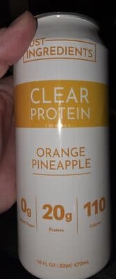 Clear Protein Orange Pineapple