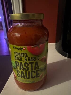 Tomato, Basil, & Garlic Pasta Sauce