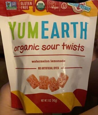 Watermelon Lemonade Organic Sour Twists