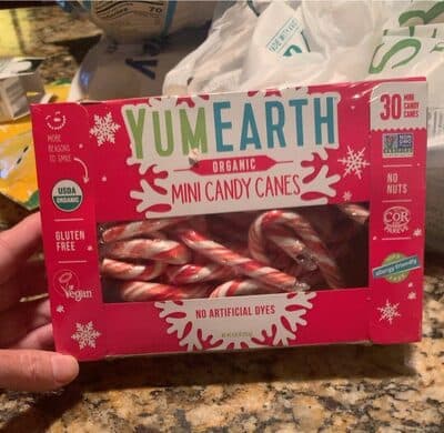Organic Mini Candy Canes