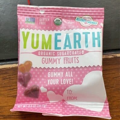 Gummy fruit
