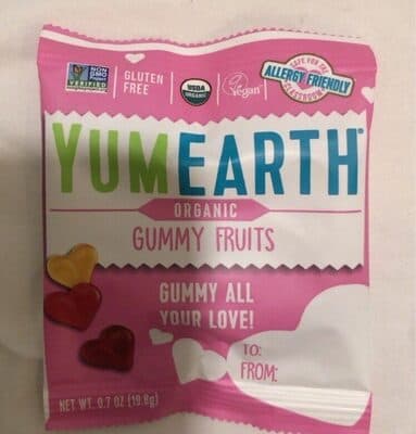 Organic Gummy Fruits