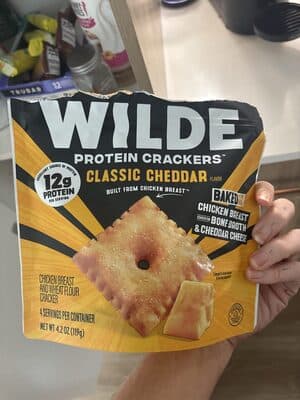 Protein Crackers Classic Cheddar