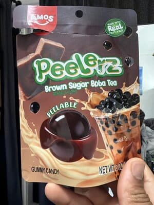 Brown Sugar Boba Tea Peelable Gummies