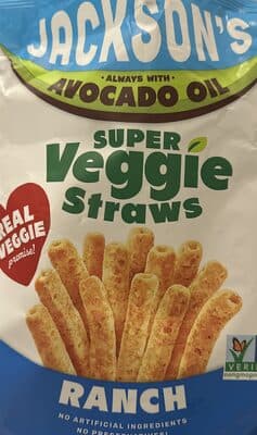 Super Veggie Straws Ranch