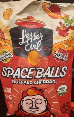 Buffalo Cheddar Space Balls