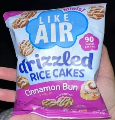Drizzled Rice Cakes