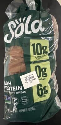 Protein Soft White Bread