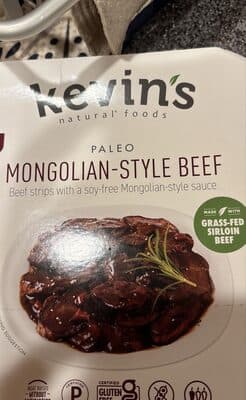 Kevin's Paleo Mongolian Style Beef