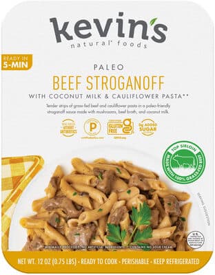 Paleo Beef Stroganoff