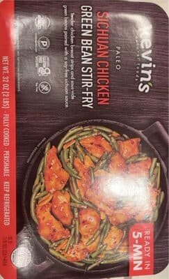 Sichuan chicken green bean stir-fry
